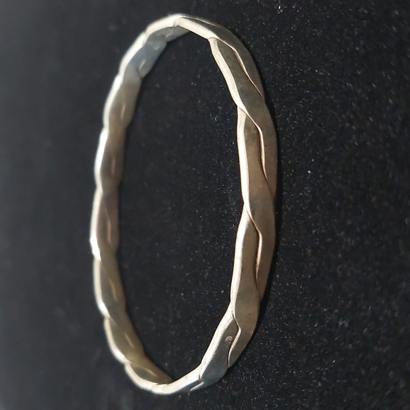 Vintage  925 Silver Mexico Bangle . Great Condition . - Picture 1 of 7